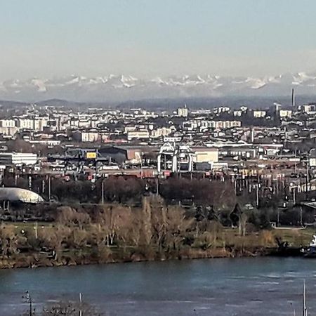 T4/5 Avec Vue Sur Les Alpes A 5 Minutes De Lyon Apartamento La Mulatiere Exterior foto