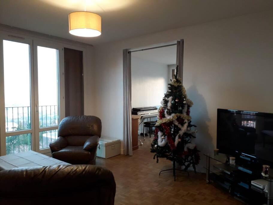 T4/5 Avec Vue Sur Les Alpes A 5 Minutes De Lyon Apartamento La Mulatiere Exterior foto