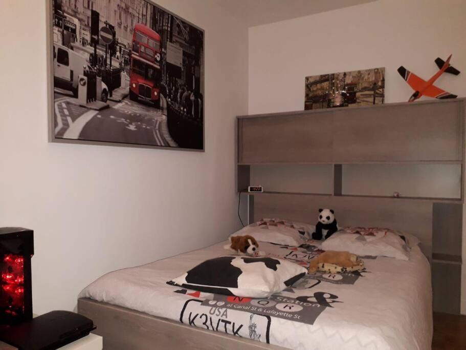 T4/5 Avec Vue Sur Les Alpes A 5 Minutes De Lyon Apartamento La Mulatiere Exterior foto