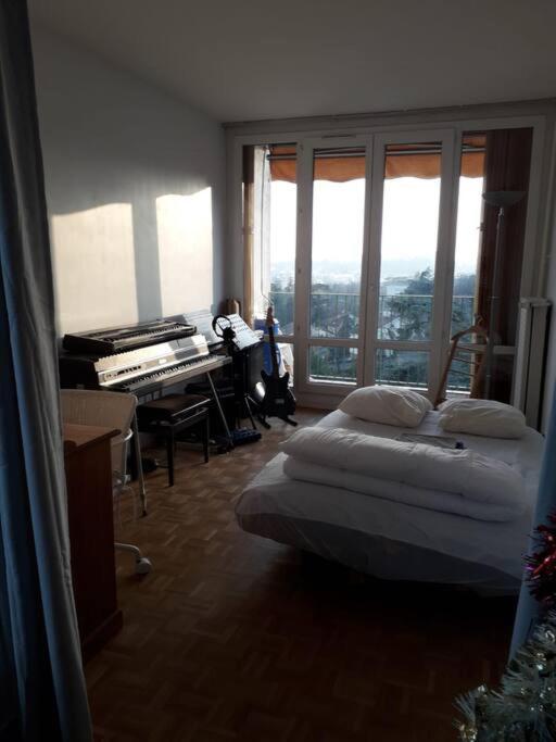 T4/5 Avec Vue Sur Les Alpes A 5 Minutes De Lyon Apartamento La Mulatiere Exterior foto